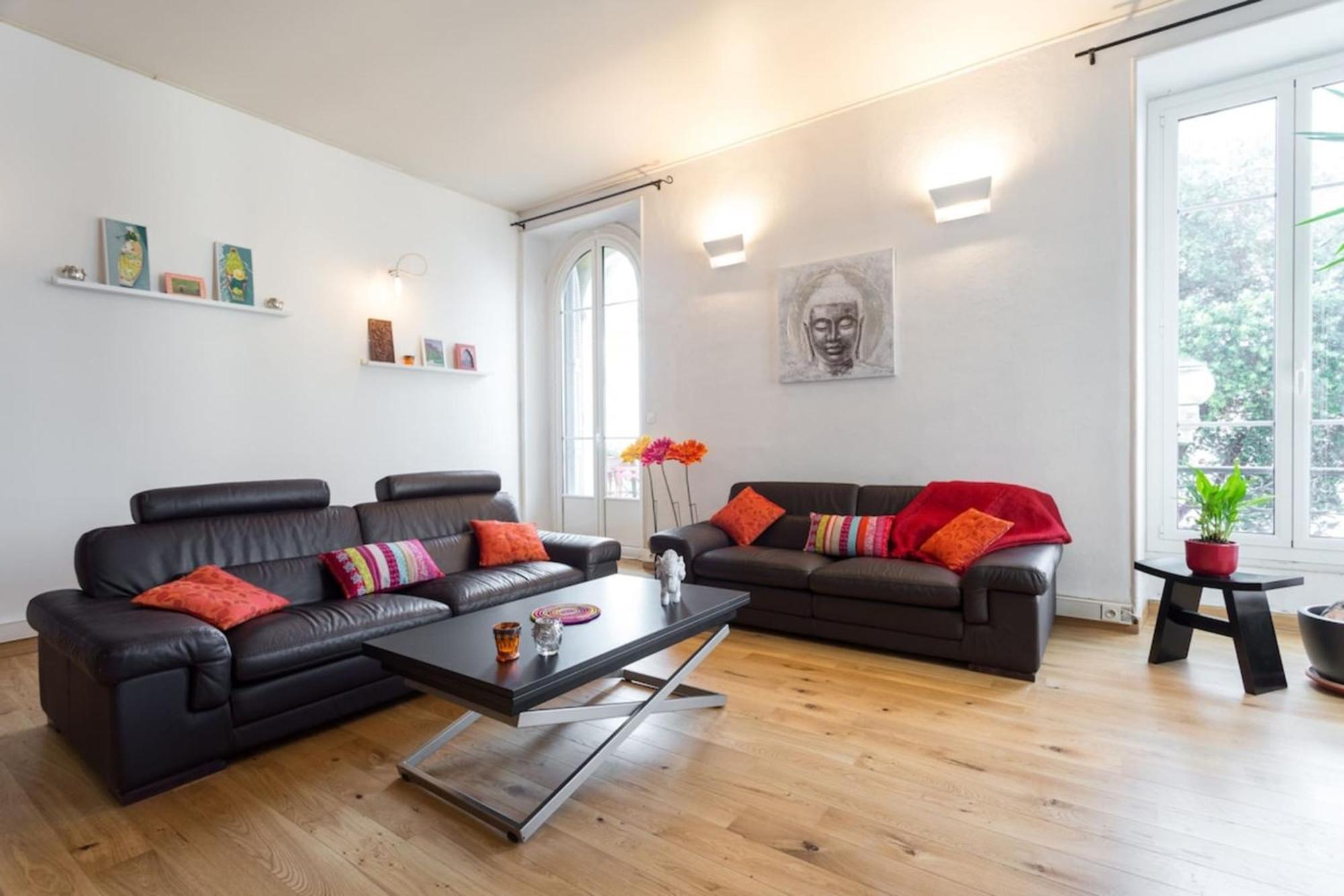 Etats Unis 892 - Spacious Flat On Sea Front Wac Nizza Esterno foto