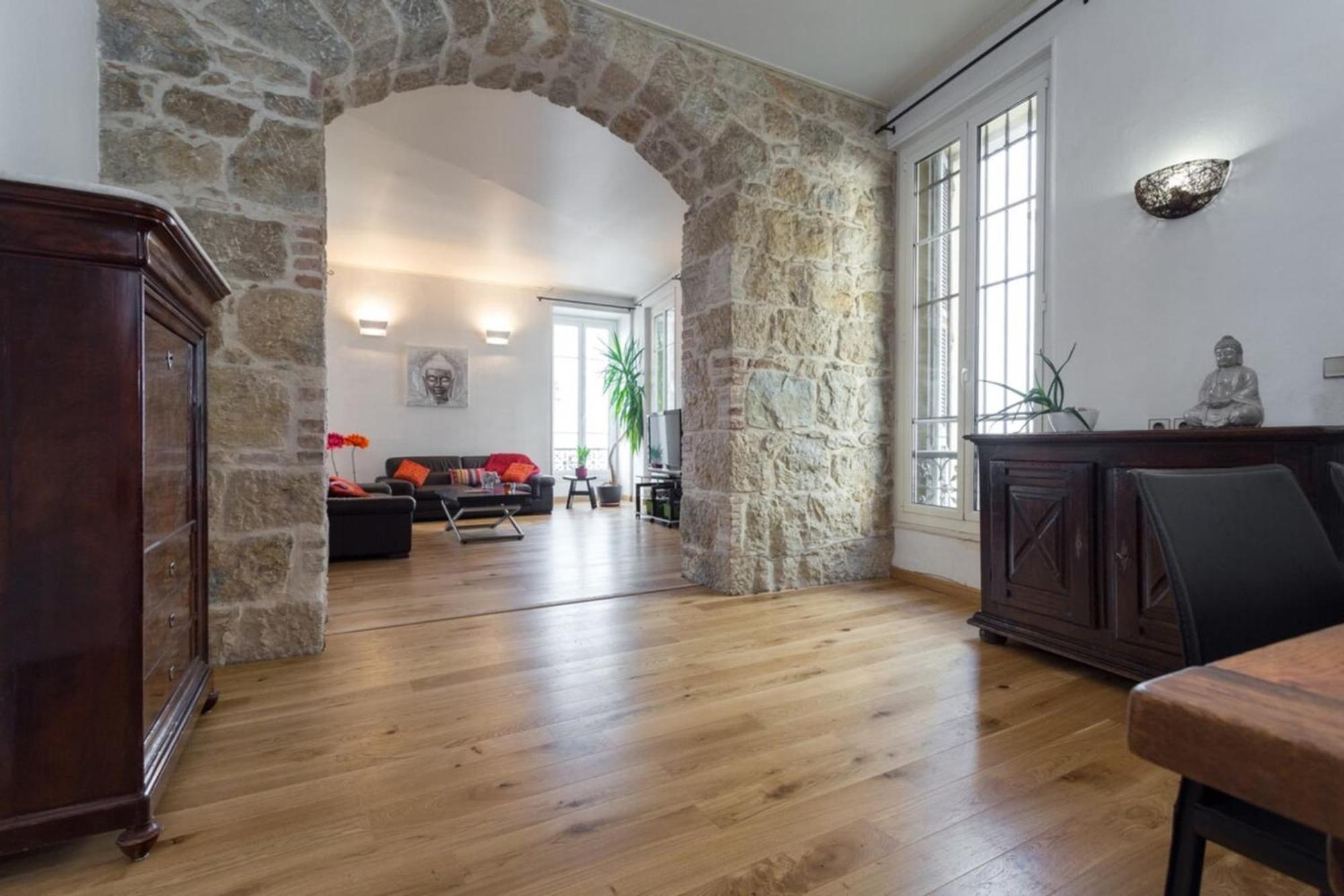 Etats Unis 892 - Spacious Flat On Sea Front Wac Nizza Esterno foto
