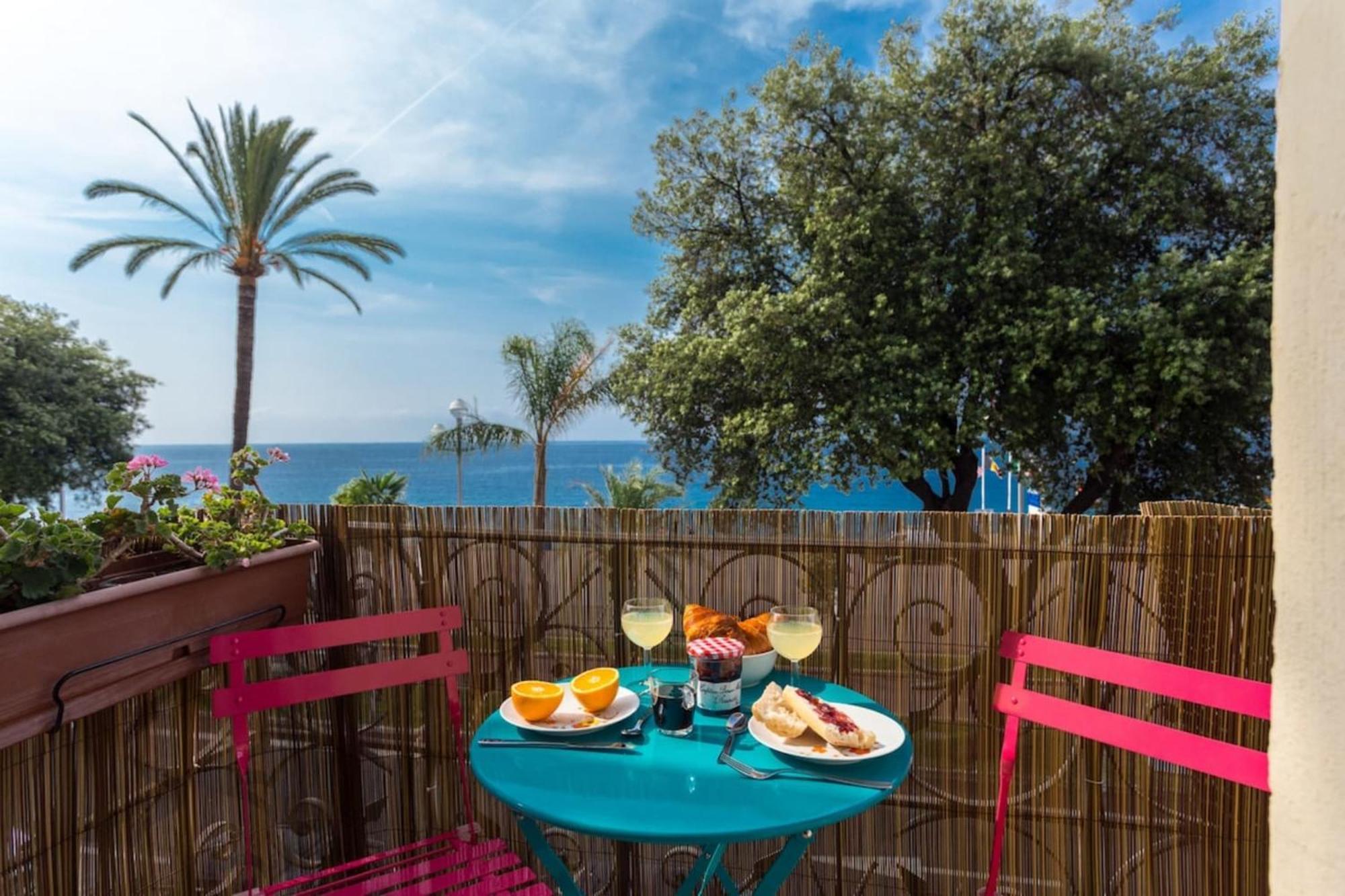 Etats Unis 892 - Spacious Flat On Sea Front Wac Nizza Esterno foto